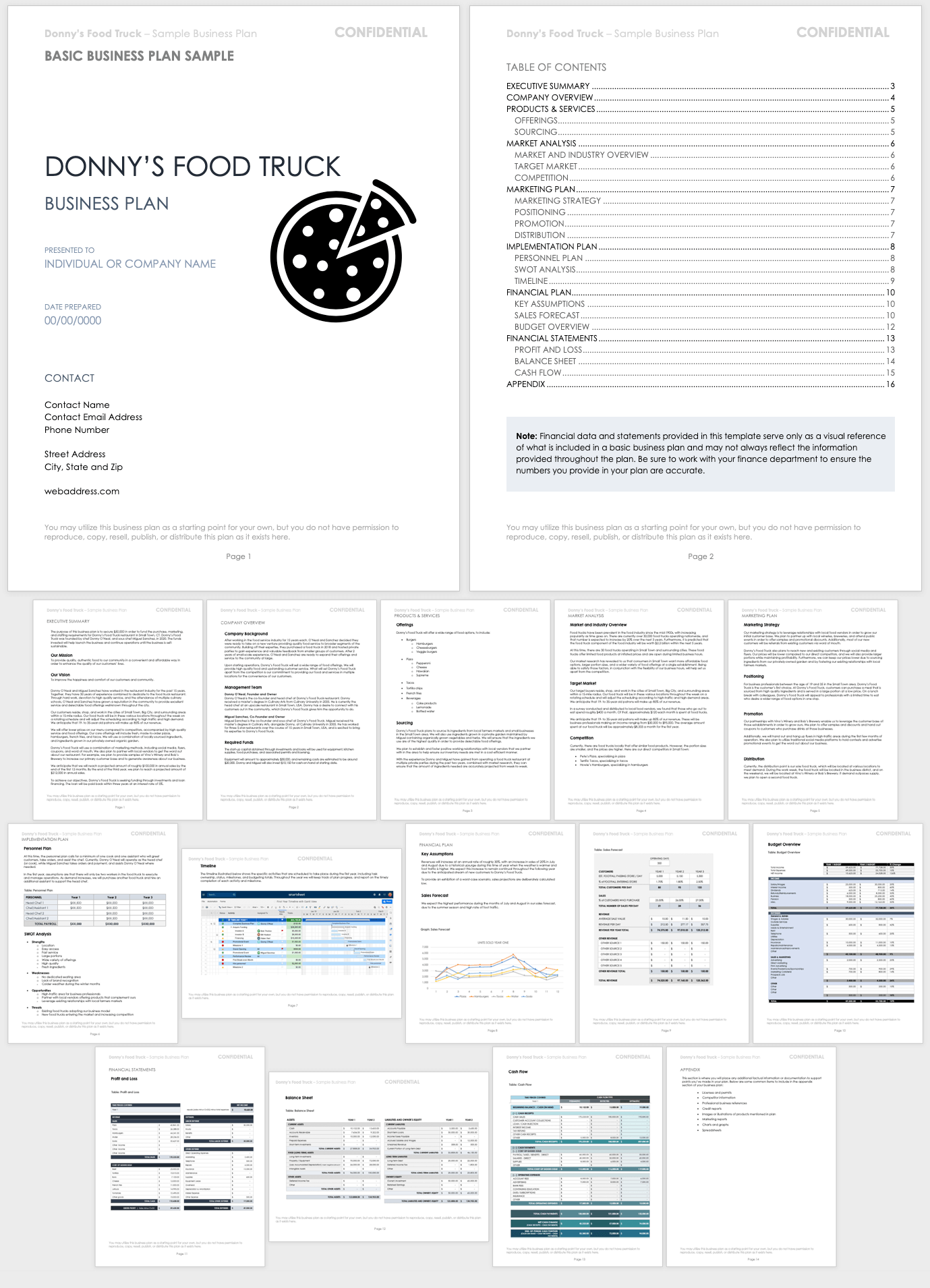 Basic Business Plan Sample