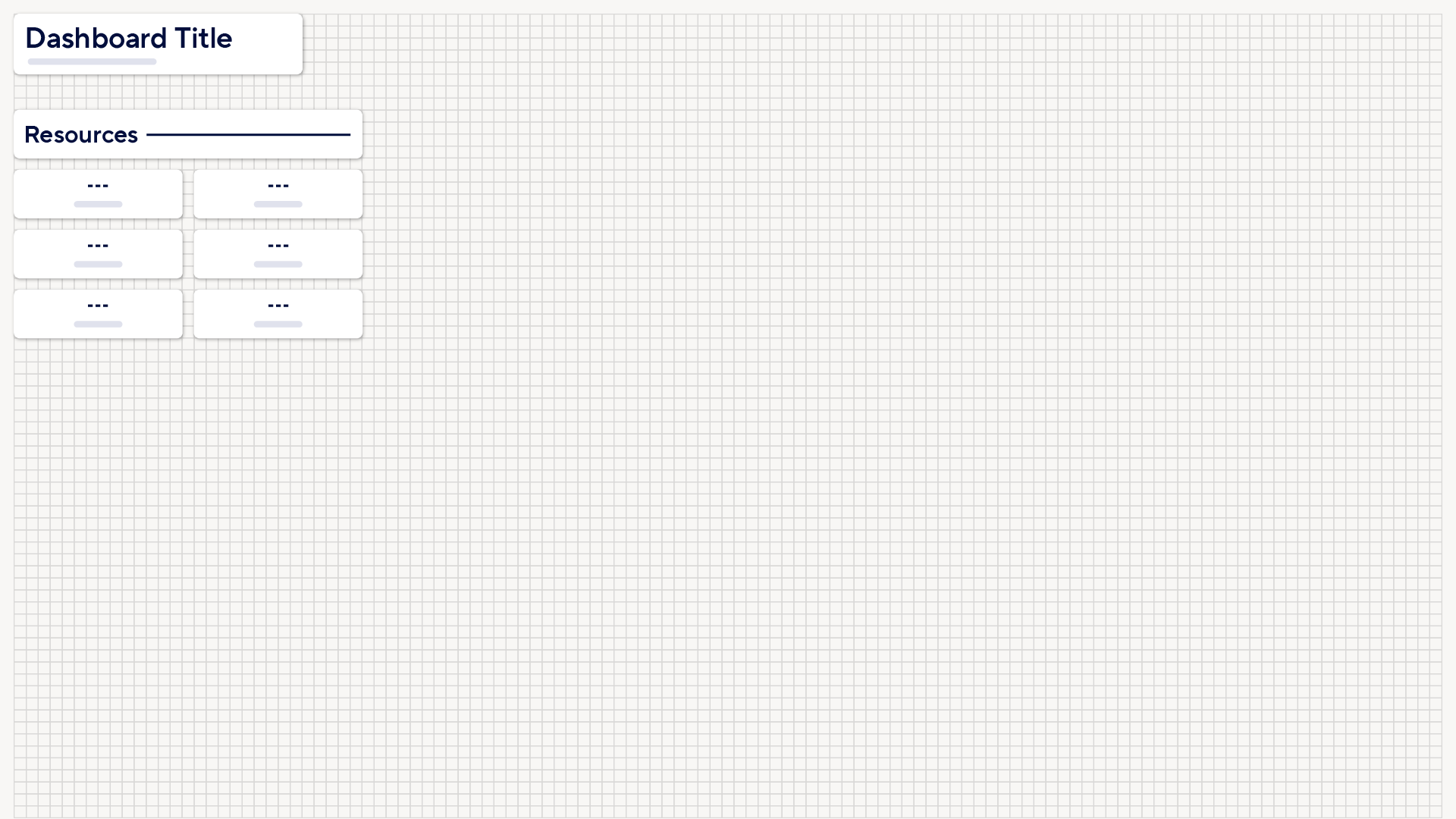 Smartsheet dashboard example of undercrowding