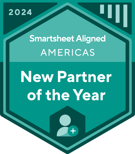 2024 Smartsheet Aligned Americas New Partner of the Year