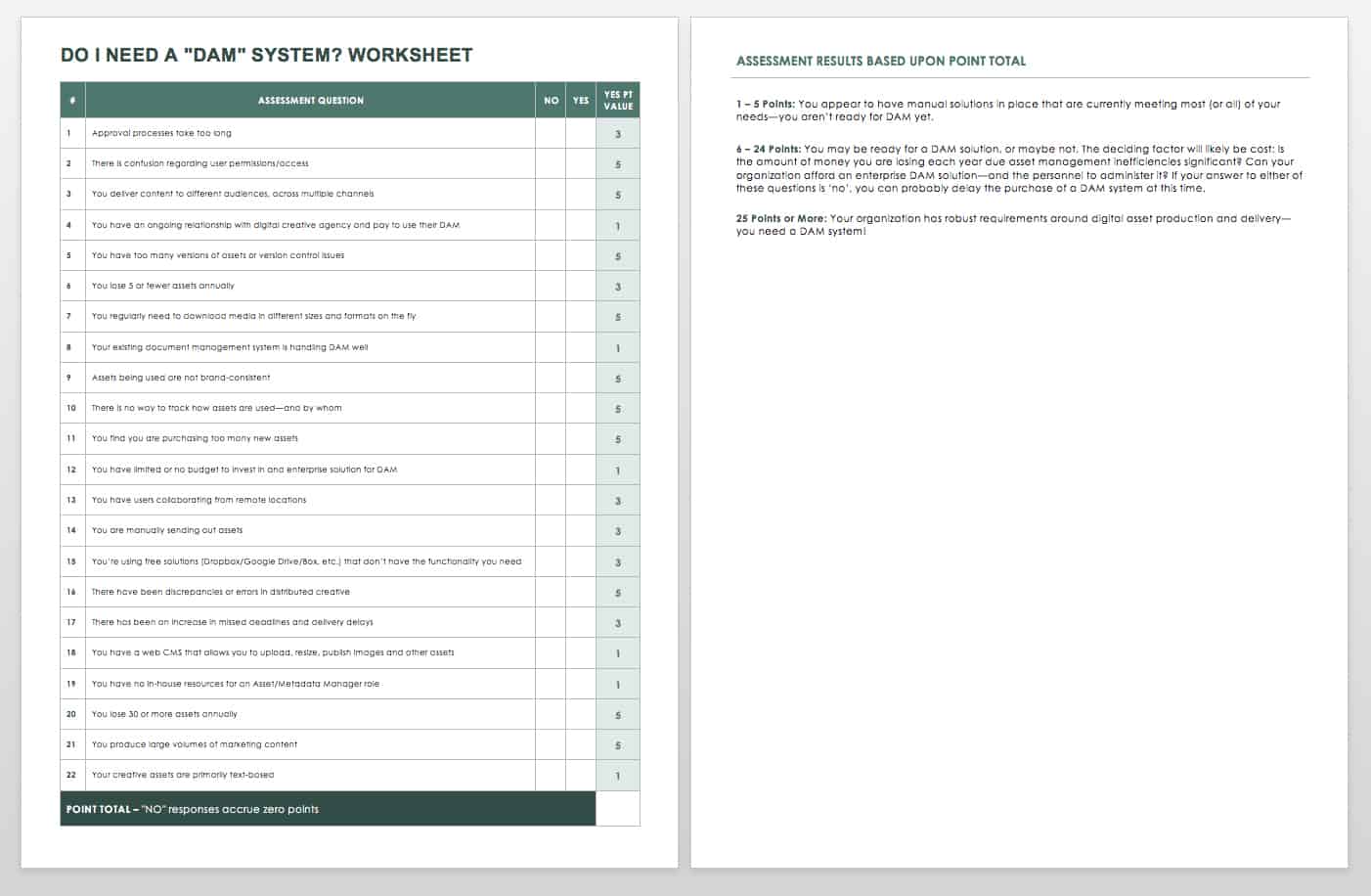 Do I Need a DAM System Template