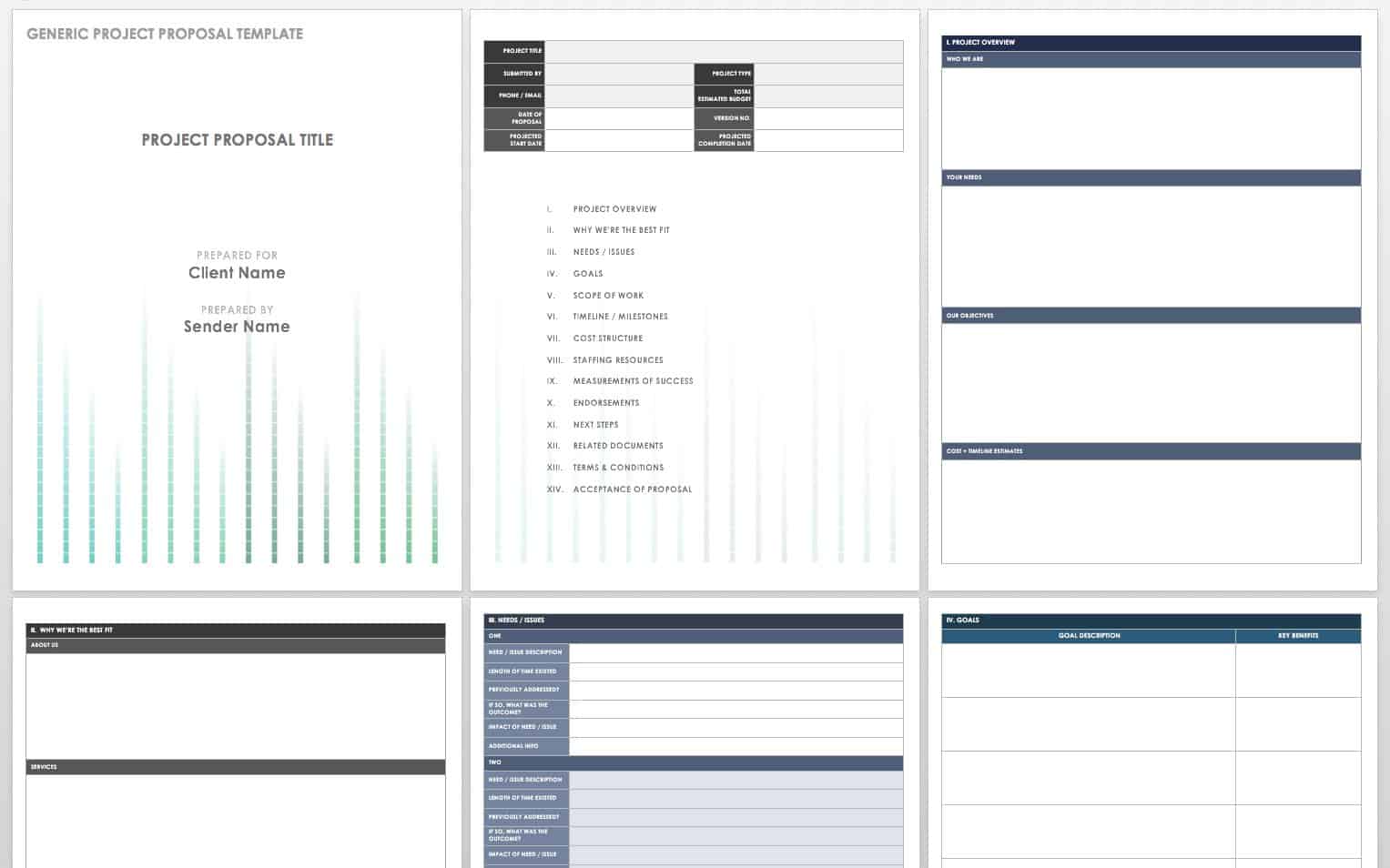 Generic Project Proposal Template